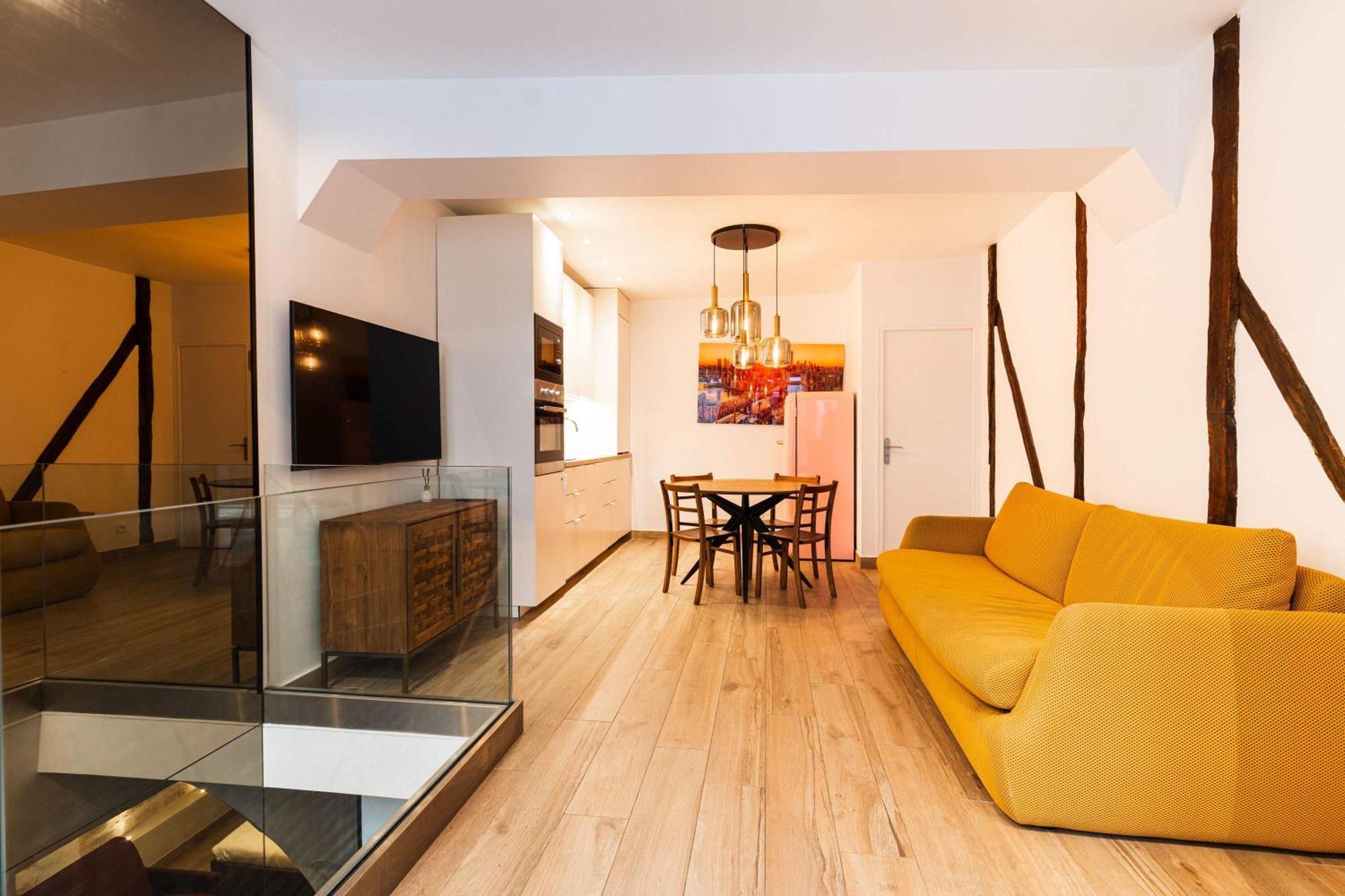 Loft 1 Bedroom Marais, Notre Dame Ac By Lcc Agency Paris Luaran gambar
